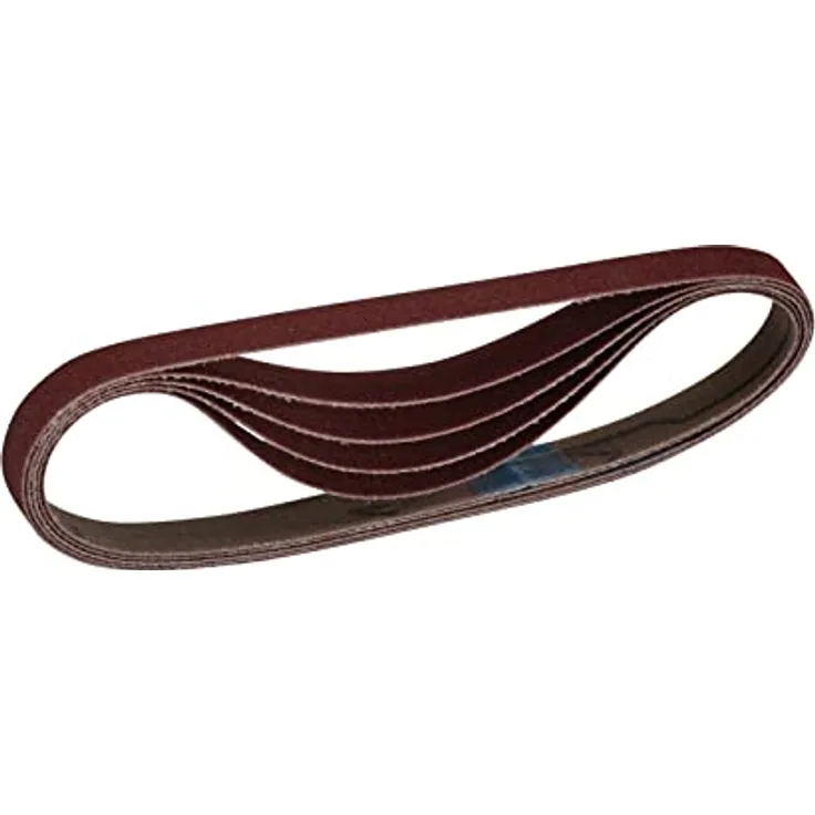 Draper 2 08685 Gewebe-Schleifband, 10 x 330 mm, Korn 180 (5 Stück), rot, One Size