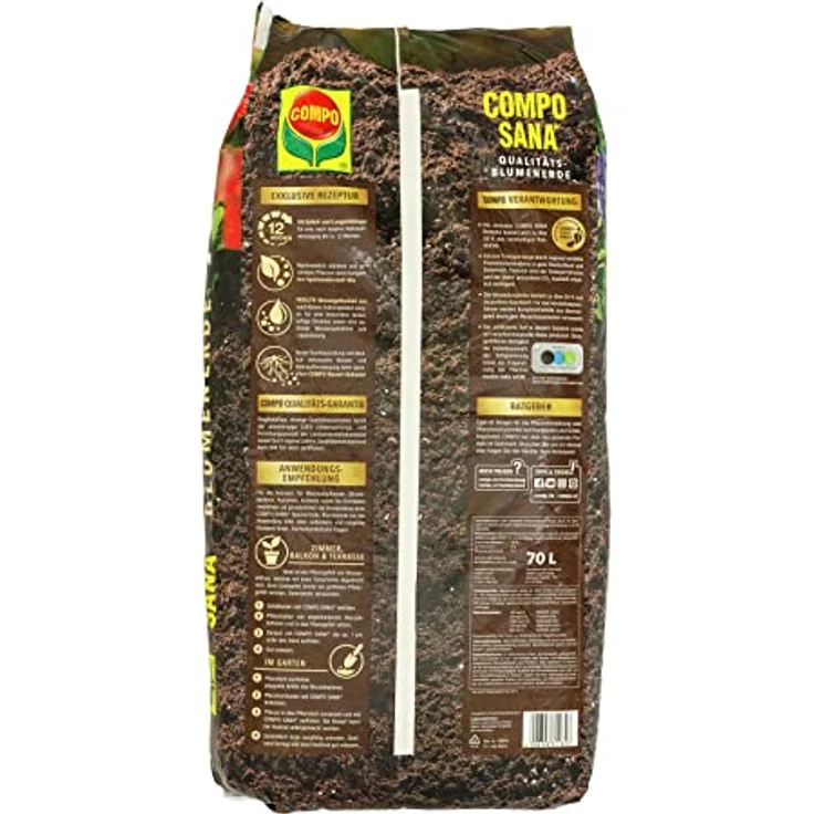 COMPO Sana Qualitäts-Blumenerde 70 Liter – Bild 6