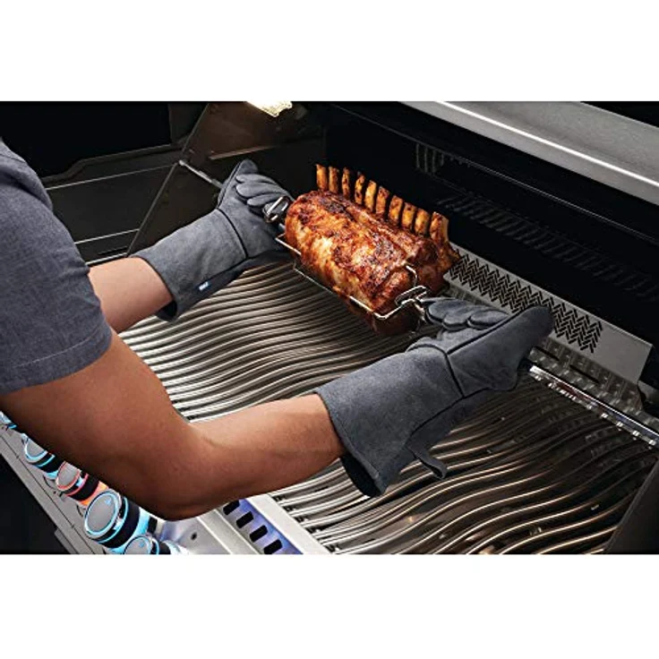 Napoleon Grillhandschuh 62147 Leder 1 Paar – Bild 4