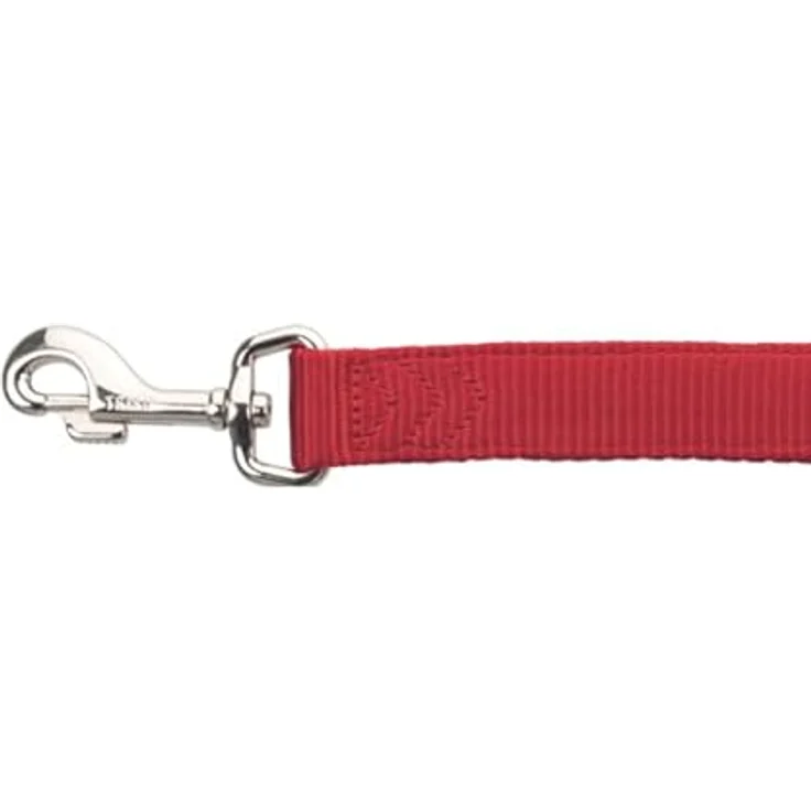 TRIXIE Hundeleine Premium XS–S, 1,20 m 15 mm in rot - stabile Hundeleine mit praktischer Handschlaufe - für sehr kleine bis kleine Hunde – Bild 4
