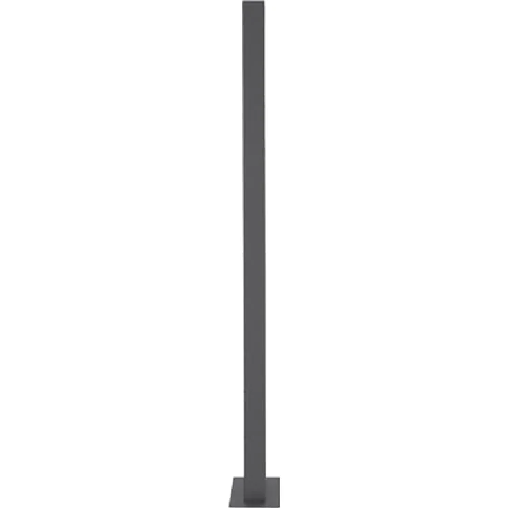 ML-DESIGN Standbriefkasten Anthrazit, Briefkastenanlage mit Zeitungsfach und Edelstahlständer, inkl. Montagematerial, 170 cm hoch – Bild 5