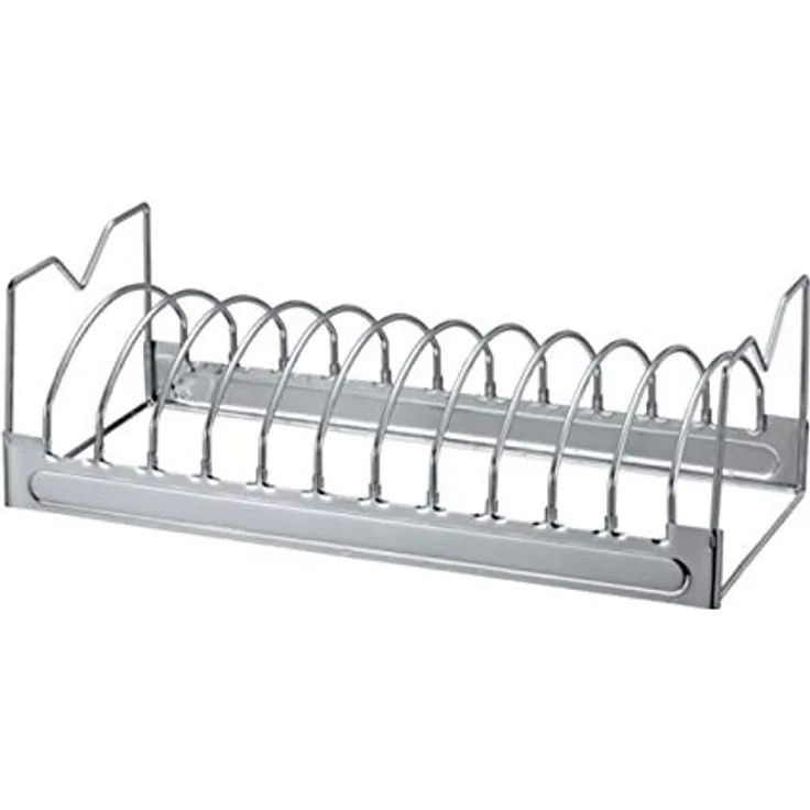 tepro Grillzubehör Rippchen-Halter und Bratenkorb, verchromt