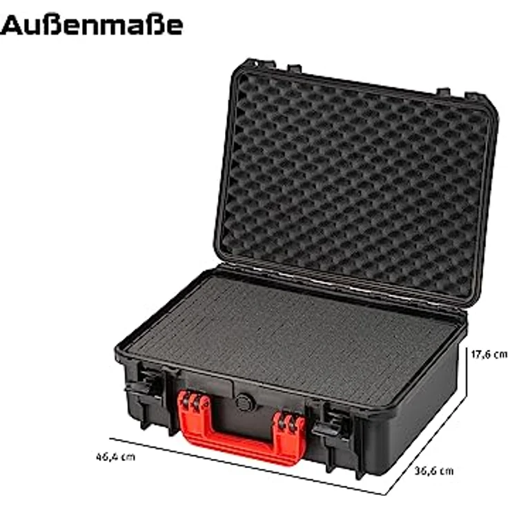 Parat PROTECT 20-F 6430010391, Werkzeugkoffer mit IP67 Schutz, Rasterschaum und temperaturbeständig bis -30/+90 °C – Bild 5