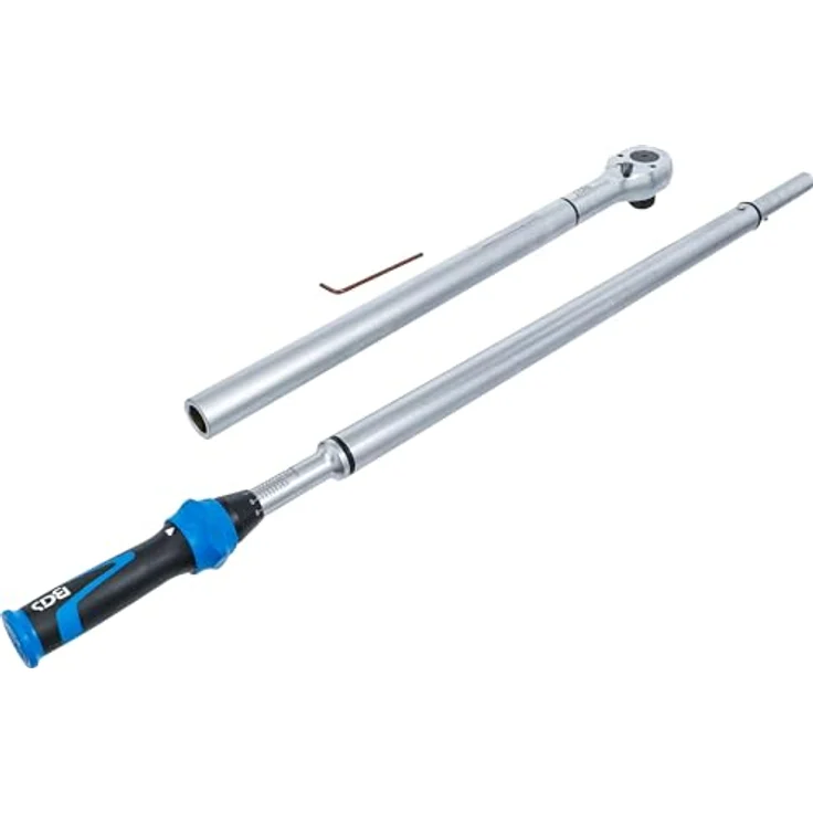 BGS 7187 Drehmomentschlüssel 25 mm (1"), 140-980 Nm, robust grobverzahnt, mit Umschaltknarre | gelaserte Strichskala, Kunststoff-Handgriff | Schwarz – Bild 5