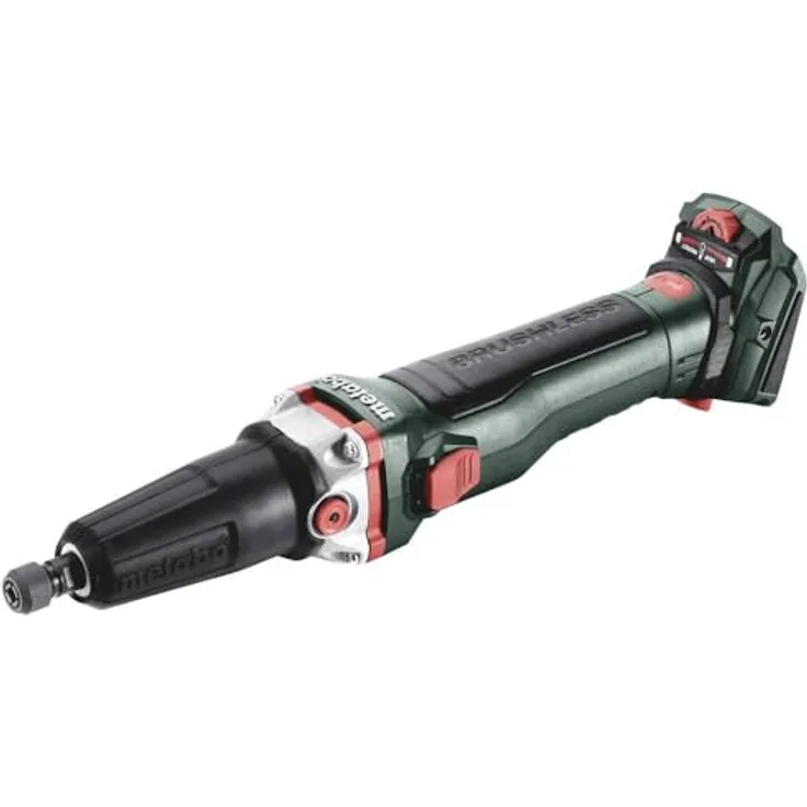 Metabo Poliermaschine GVB 18 LTX BL 11-7 HT, Akku-Geradschleifer mit langer Schleifspindel, blau