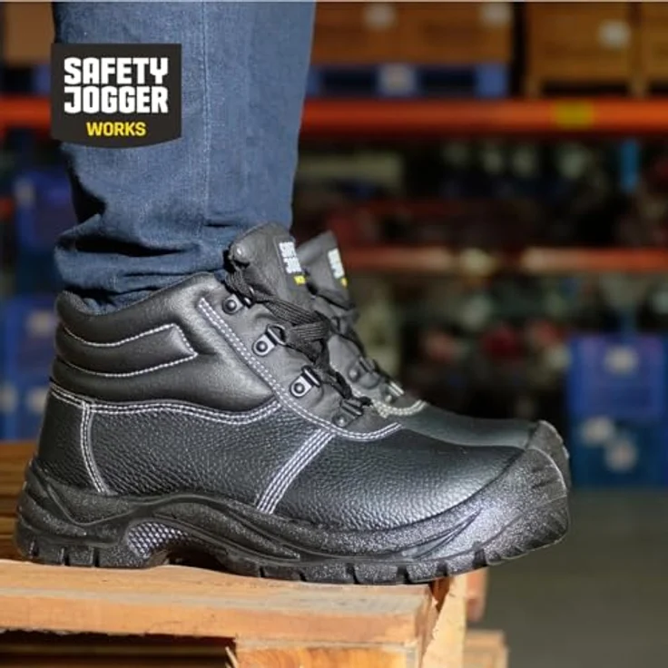 SafetyJogger Safetystar S3, Sicherheitsschuh für Arbeitsschutz, schwarz, Größe erhältlich – Bild 2