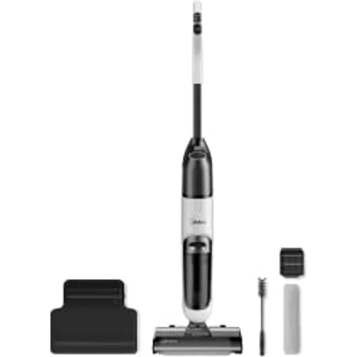 Midea X6 kabelloser Nass-Trocken-Staubsauger, 3-in-1 Smart Staubsauger Wischmopp, Staubsaugen/Wischen/Waschen, 35 Minuten Laufzeit, für Harte Böden - Preisvergleich – Bild 1