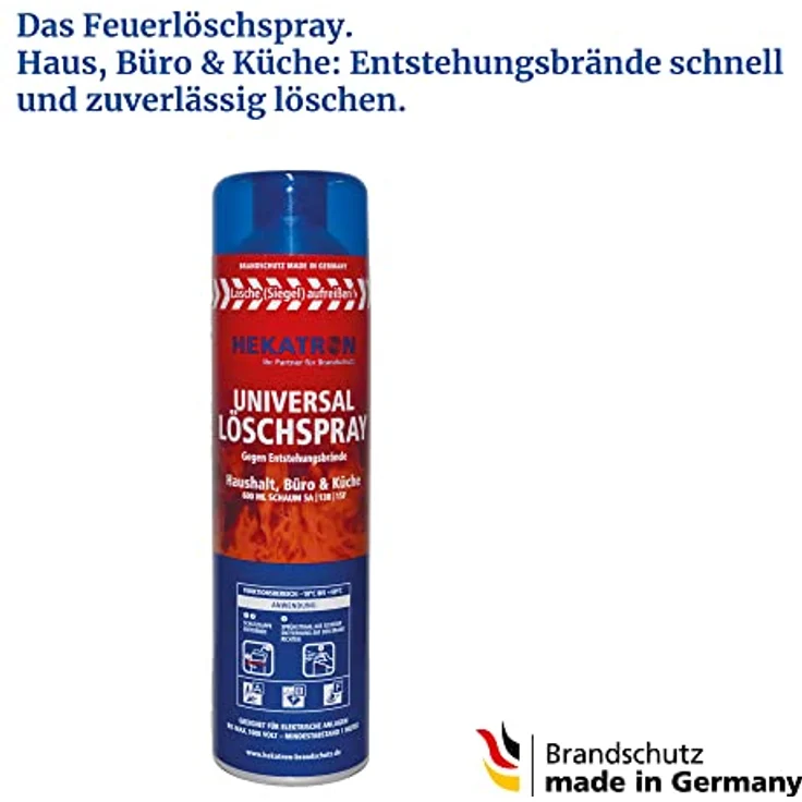 Hekatron Feuerlöschspray Haus, Büro und Küche – Bild 2
