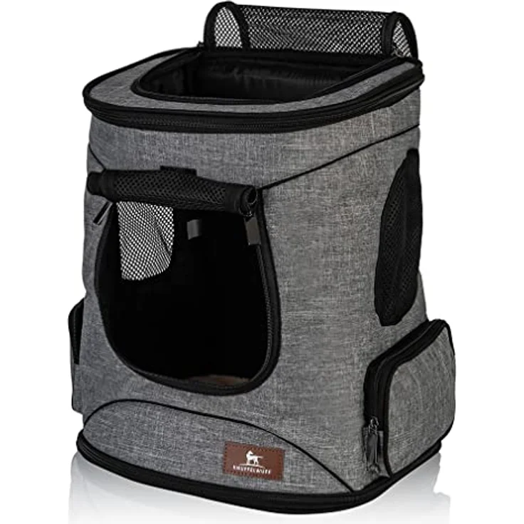 Knuffelwuff Hunderucksack faltbar 34x30x43cm, Rucksack – Bild 2