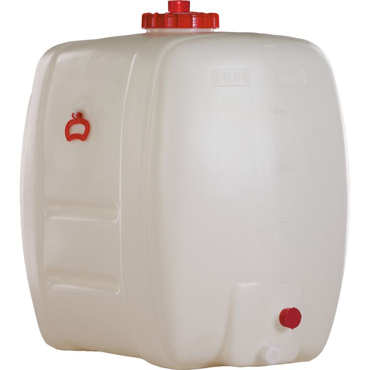 GRAF Universal-Fass weiß oval 500 l, vielseitig einsetzbares Lager-, Transport- und Gärfass