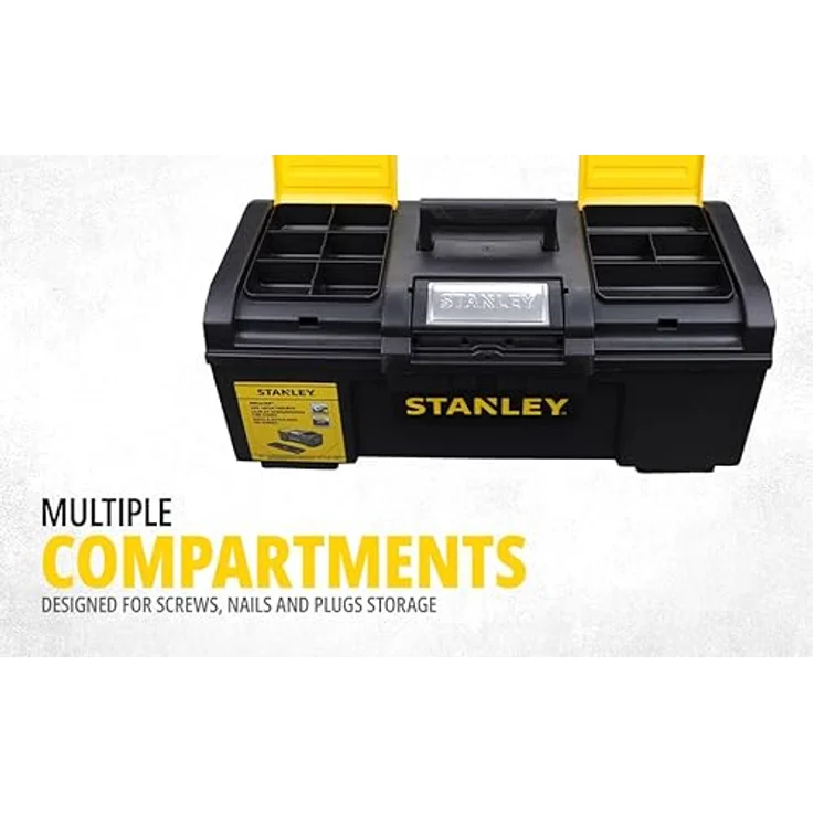 Stanley Werkzeugbox Basic 24'' mit Schnellverschluß und Organizer, 1-79-218 – Bild 4