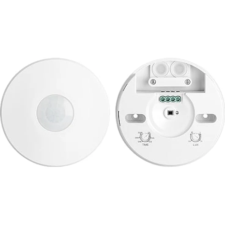 SEBSON® Bewegungsmelder Außen IP65, Aufputz Decken Montage, programmierbar, Infrarot Sensor, Reichweite 8m / 360°, Bewegungssensor LED geeignet, 3-Draht - Preisvergleich – Bild 2