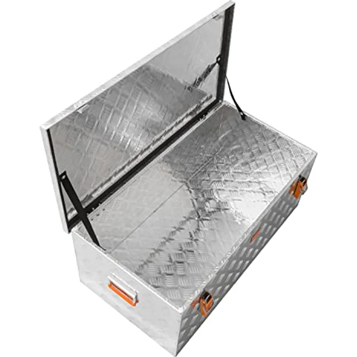 alubox Werkzeugkiste Riffelblech ABX-RL140 Aluminium 1,5mm Werkzeugkiste leicht und robust 140 Liter – Bild 5
