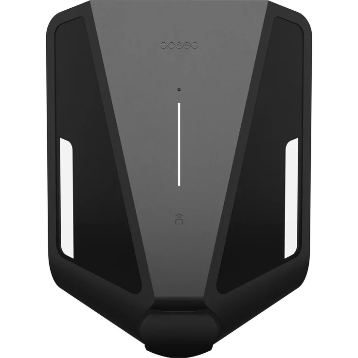 Easee Charge Pro Black Wallbox MID 10263, Elektroauto Ladestation mit Typ 2 Anschluss, 22 kW, 32 A, fest verdrahtet, App-Steuerung, RFID-Zugangsschutz, IP54