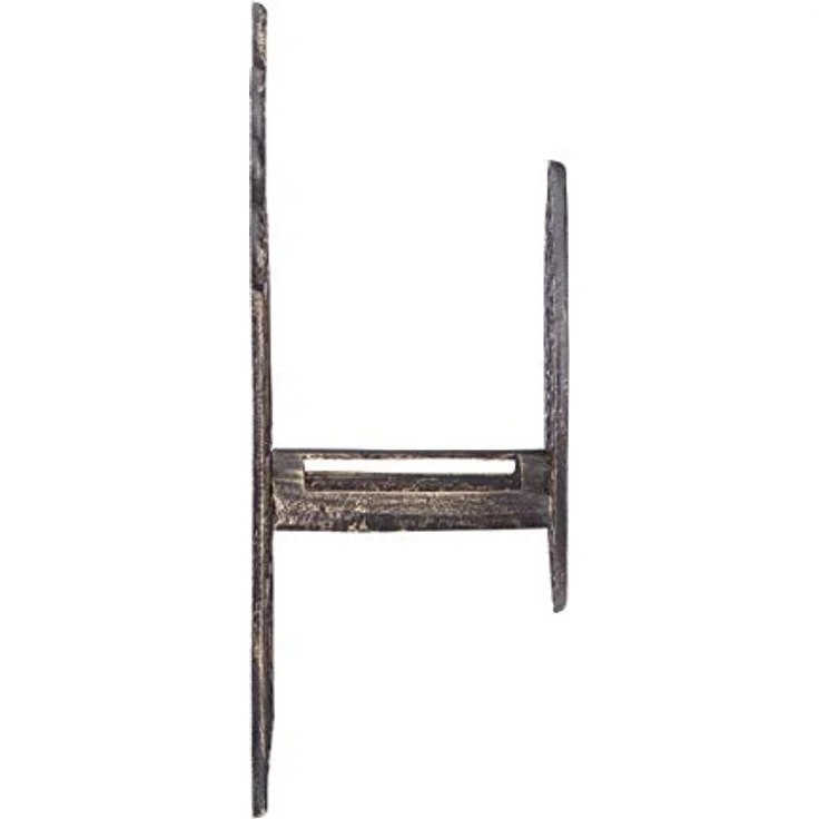 Relaxdays Schlauchhalter Antik, Gusseisen, Vintage Look, Wandhalter, HxBxT 50 x 32 x 20 cm, Gartenschlauchhalter, bronze – Bild 7