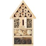 PEARL Insektenhaus: Insektenhotel-Bausatz, Nisthilfe und Schutz für Nützlinge (Insektenhotel Bausatz Kinder, Nistkasten Bausatz, Geschenk Basteln)