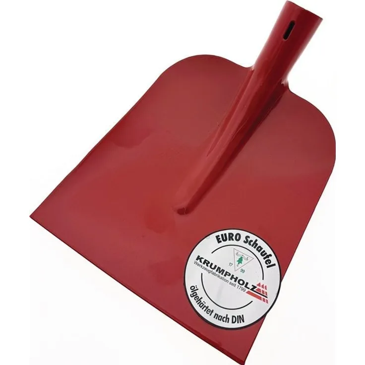 Krumpholz Holsteiner Sandschaufel Gr.2 265x250mm, ohne Stiel, rot pulverbeschichtet, EURO-Qualität