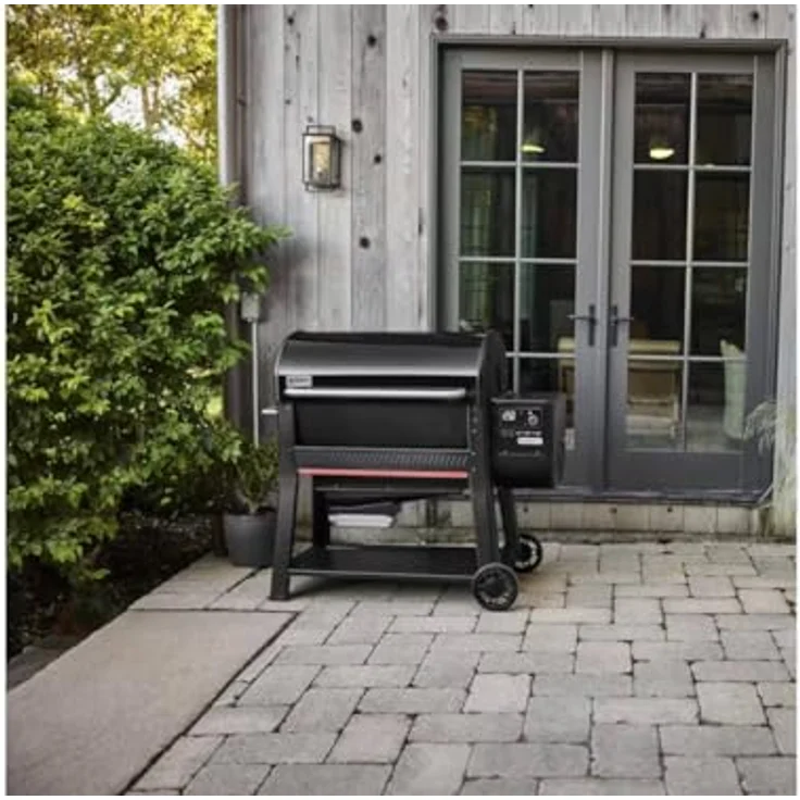 Weber Holzpelletgrill Searwood XL (schwarz, WLAN und Bluetooth, App-Steuerung) Weber – Bild 4
