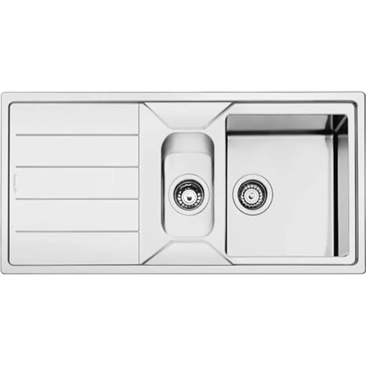 LDR102-2 Spülbecken mit Abtropffläche 100 cm reversibler Einbau-'-'VSTR71-2 – Bild 2