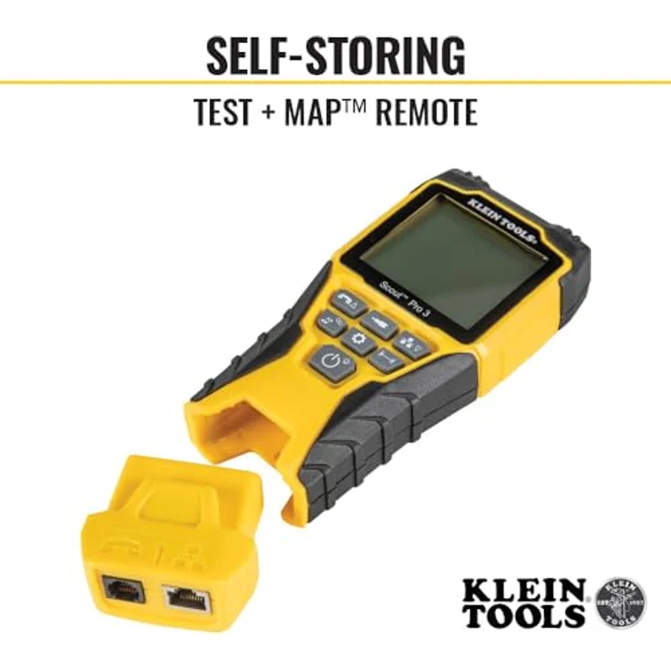 Klein Tools Kabeltester VDV501-851 Audio-Video, Netzwerk, Telekommunikation – Bild 5