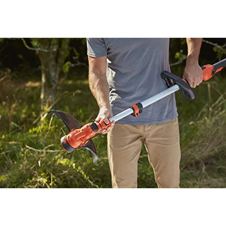 Black+Decker Akku-Rasentrimmer BCSTA536L1 -36V 2,5Ah, Schnittbreite 33 cm, kohlebürstenloser Motor, automatische Fadenverlängerung AFS, variable Drehzahl, inkl. Akku und Schnell-Ladegerät- – Bild 8
