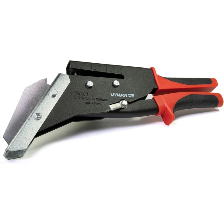 Schieferschere 55 mm mit Locher Schere Schiefer Eternit Faserzement Dachdecker – Bild 1
