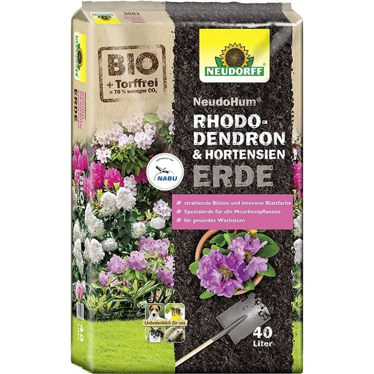 Neudorff NeudoHum Rhododendron- und HortensienErde 40 Liter