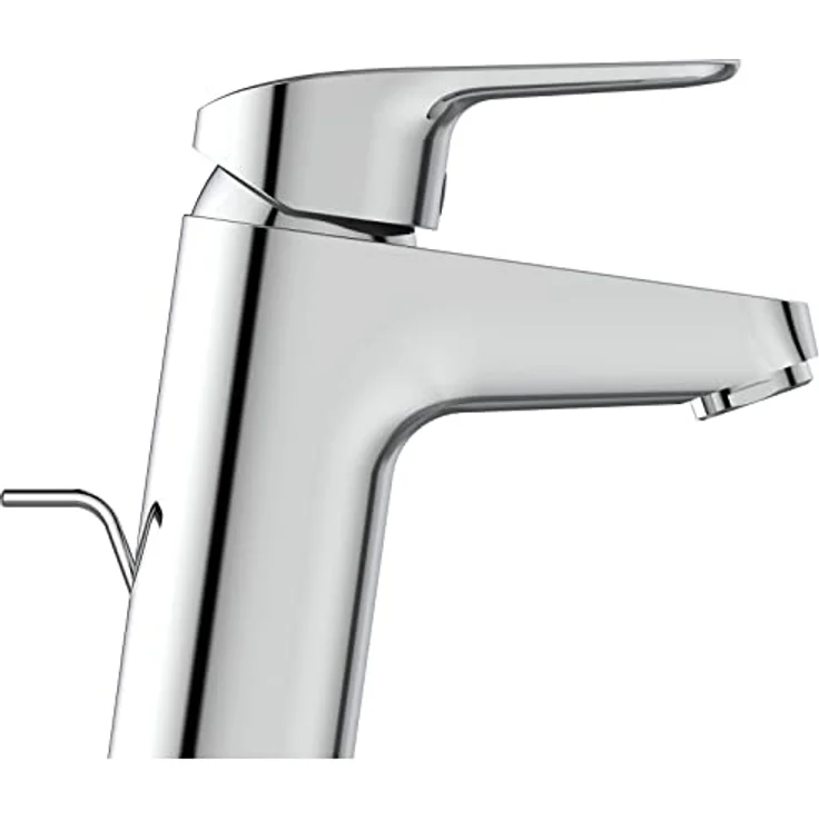 Ideal Standard CeraFlex Waschtischarmatur B1708AA, Chrom mit Metallablaufgarnitur und starrem Gussauslauf – Bild 2