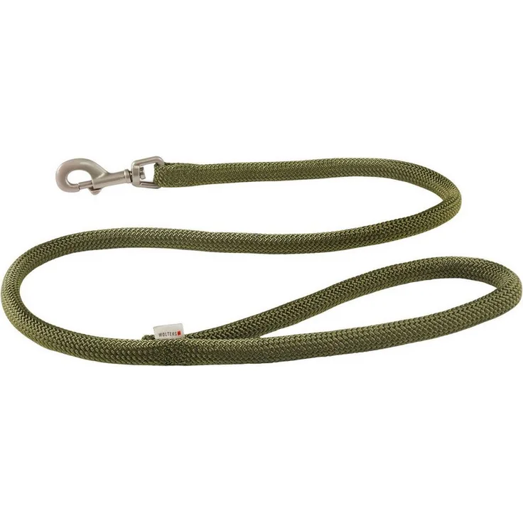 Wolters Cityleine K2, 1 Meter Nylon-Hundeleine für stadttaugliche Spaziergänge, olive