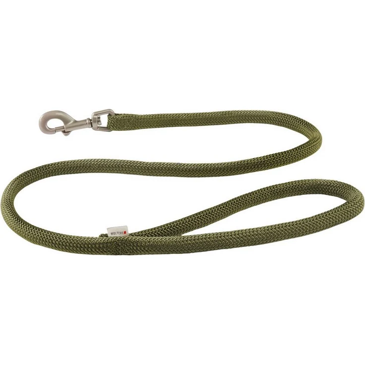 Wolters Cityleine K2, 1 Meter Nylon-Hundeleine für stadttaugliche Spaziergänge, olive – Bild 1