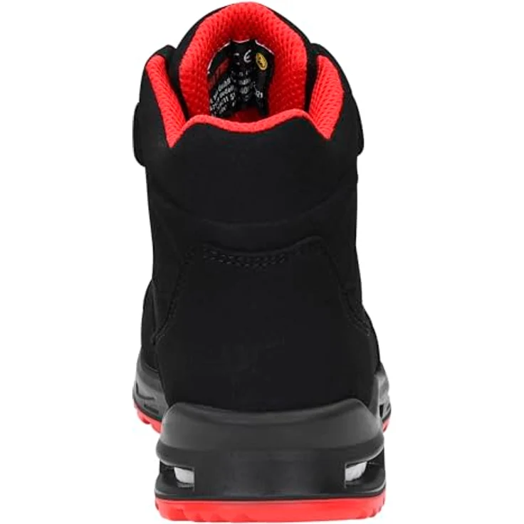 ELTEN LAKERS XXT Mid ESD S1P Arbeitsschuh (1-tlg), Sicherheitsstiefel mit Infinergy® Sohlenkern, Rot/Schwarz – Bild 3