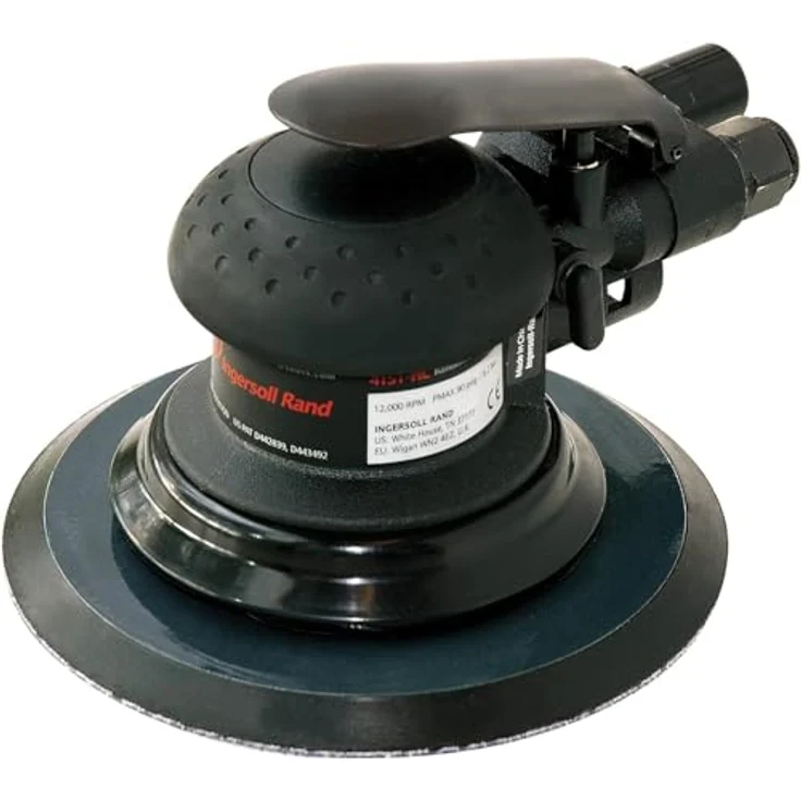 Ingersoll Rand 4151-HL Exzenterschleifer, hochleistungsfähig mit 12.000 U/min, vibrationsarmem Motor und Staubabsaugung, 6-Zoll-Schleifpads, leichtes Gehäuse – Bild 2