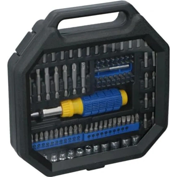 Ratschen-Schraubendreher-Set KINZO, 99-teillig