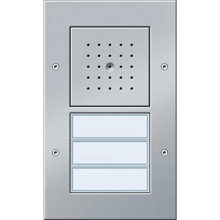 Gira 126765 Türstation AP 3-fach Farbe Alu – Bild 3