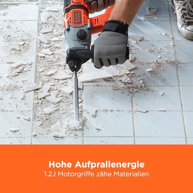 Black&Decker BCD900M1K-QW Bohrhammer – Bild 5