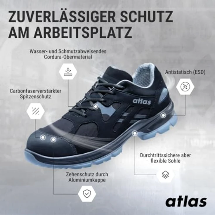 ATLAS Halbschuh FLASH 6305 XP ESD Gr.47 – Bild 3