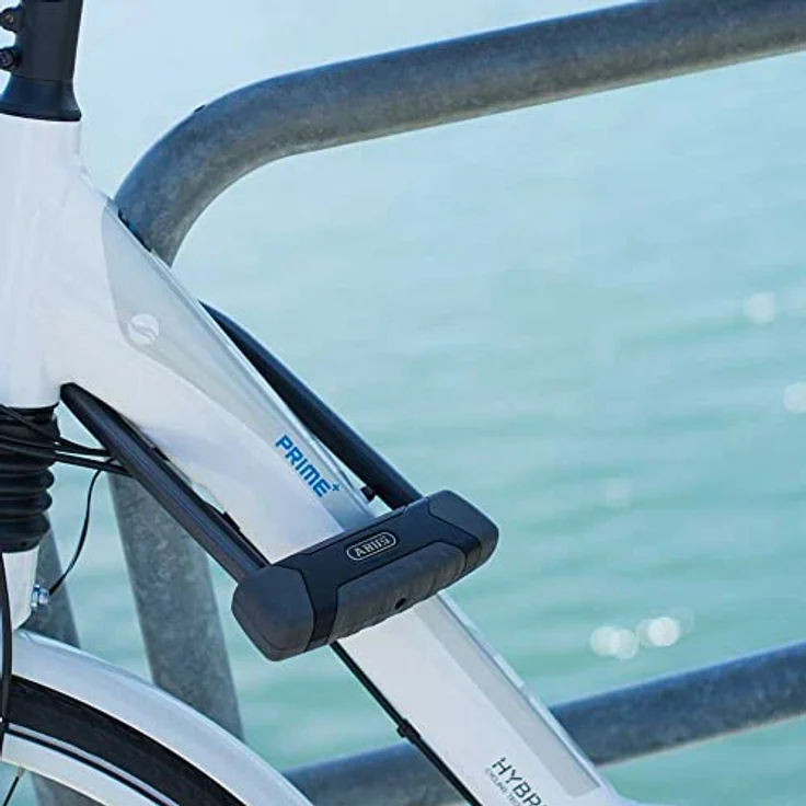 ABUS GRANIT XPLUS 540/160 + SH B, Bügelschloss mit gehärtetem Parabolbügel und Power Cell Technologie, für hohe Sicherheit von Fahrrädern und E-Bikes, inklusive Halterung – Bild 5