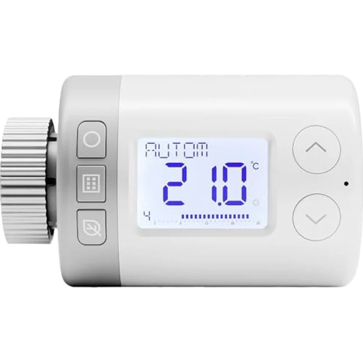 Honeywell HR35R Rondostat, elektronisches Heizkörperthermostat 5 bis 30 °C, Weiß – Bild 1