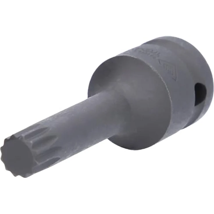 Brilliant Tools Bit-Steckschlüsselset BT022616, 1/2" Innenvierkant-Antrieb, XZN M12, aus Chrom-Molybdän-Stahl, 78 mm Länge, phosphatiert für hohen Korrosionsschutz – Bild 1
