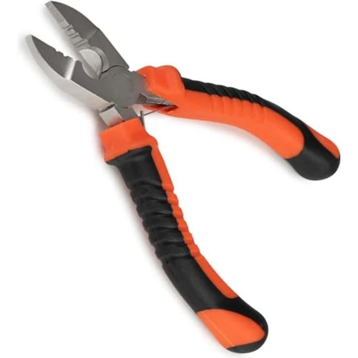 FOX International Kombizange Fox Edges Crimp Zange, speziell für perfekt komprimierte Klemmhülsen, mit Schneideflächen und griffigen Backen – Bild 2