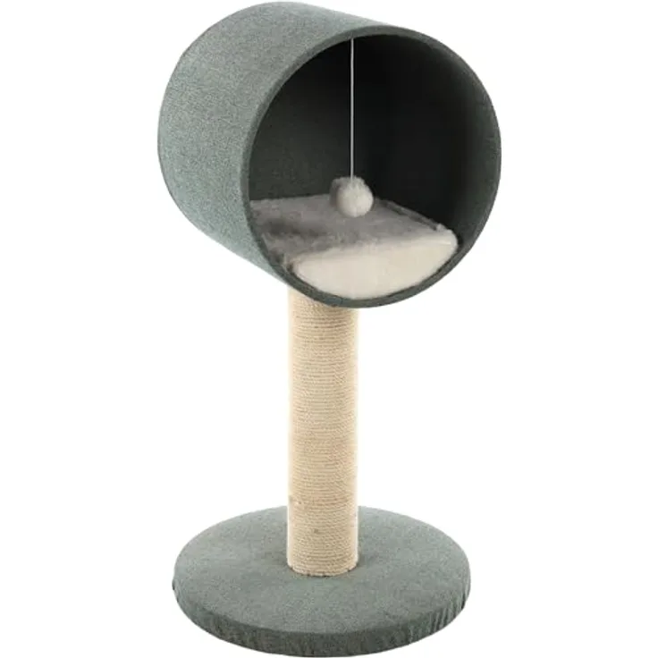 Flamingo 560549 Scandi Kratzbaum, Katzenkratzbaum in Scandi Sofa Grün