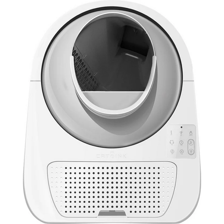 CATLINK Schaufel Pro Ultra, Smarte Katzentoilette mit automatischer Reinigung und Aktivkohlefilter, Weiß