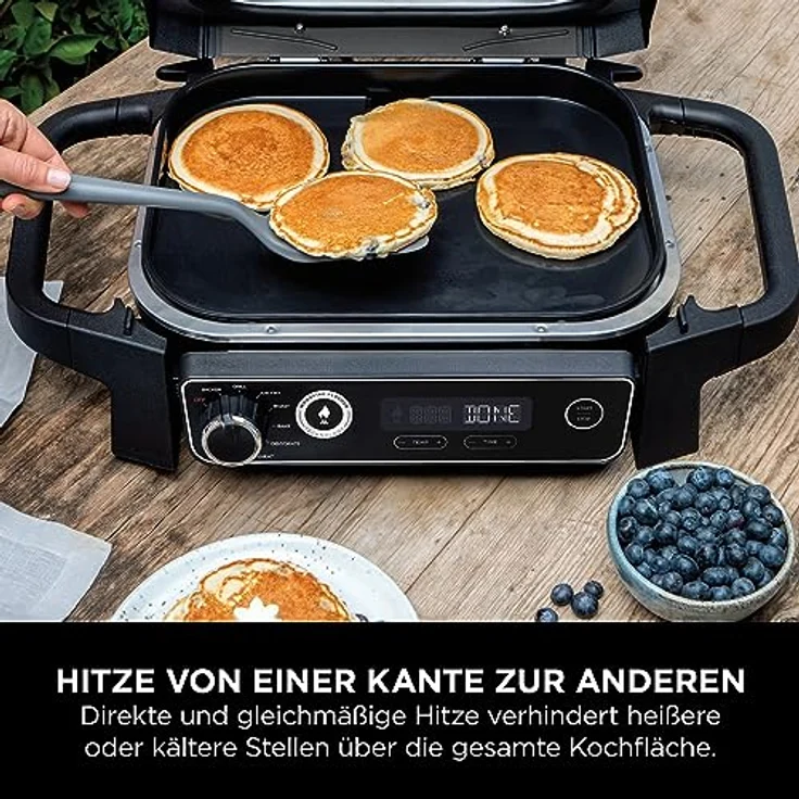 NINJA Plancha Grillplatte Woodfire, Antihaftbeschichtet, Schwarz – Bild 6