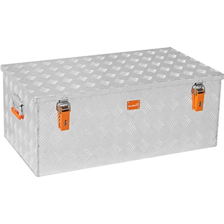 alubox Werkzeugkiste Riffelblech ABX-RL140 Aluminium 1,5mm Werkzeugkiste leicht und robust 140 Liter – Bild 1