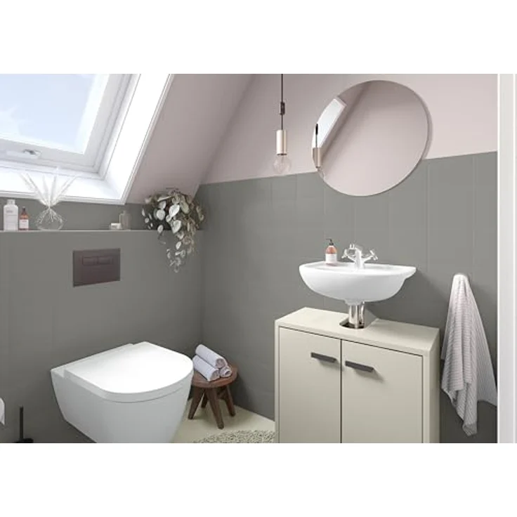 Alpina Fliesenlack 2K Granit, seidenmatt, wasserbasierend, 750 ml für 10 m², innen geeignet – Bild 4