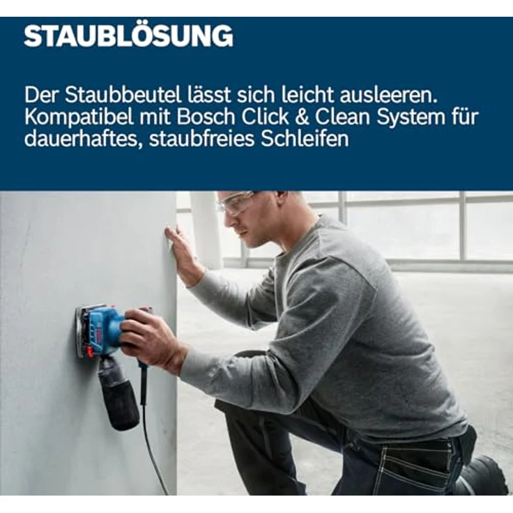 Bosch Professional Schwingschleifer »GSS 140 A«, 220 W, ideal zum schleifen von Holz, Holzwerkstoffen und Putz – Bild 2