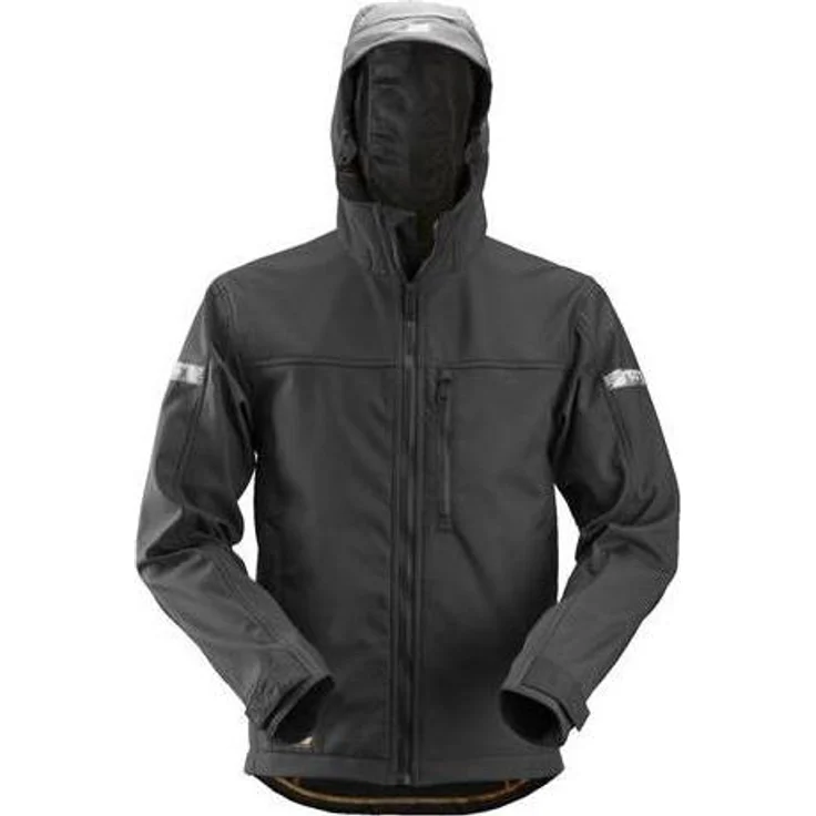 Hultafors Softshell-Arbeitsjacke 12290404007, winddicht und wasserabweisend mit Kapuze, CORDURA®-versteiften Ellbogen, XL