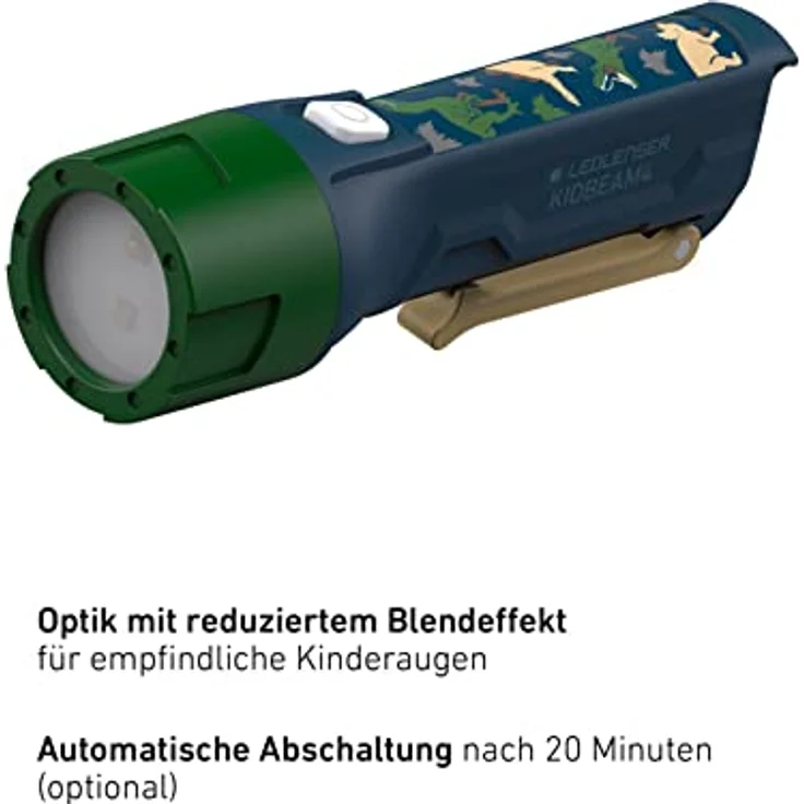 Ledlenser Kidbeam4 flashlight, 70 lumen, green – Bild 3
