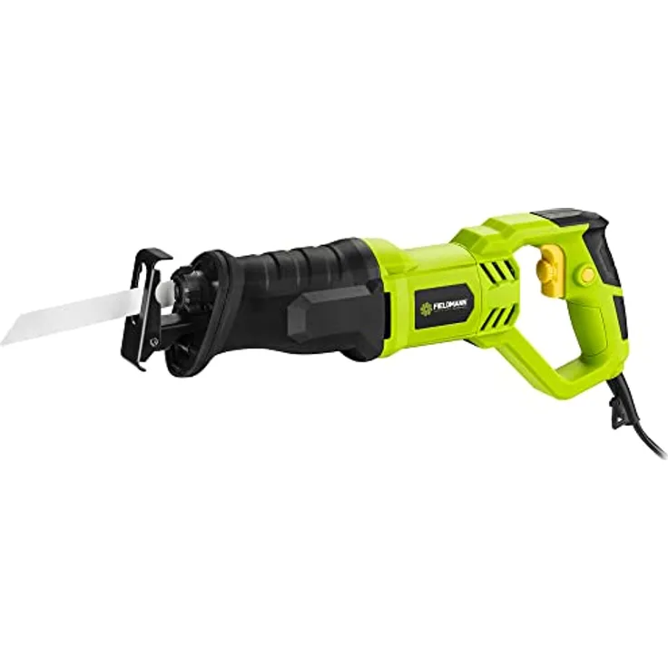 Fieldmann Säbelsäge, 710 W mit ergonomischem Griff, 2800 U/min, Schnellspannfutter, Schnittkapazität bis 115 mm (Holz)