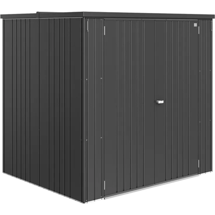 Biohort Geräteschrank Gr. 190 large, 187,1 x 151,1 cm, dunkelgrau-metallic, abschließbar und regenwasserdicht, mit 20 Jahre Garantie